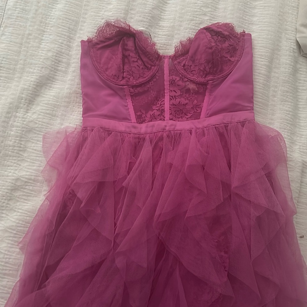For love and lemons gorgeous pink dress